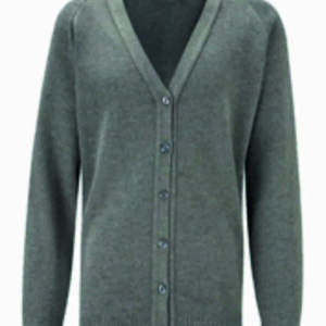 Knitted Cardigan Mid Grey