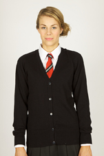 Knitted Cardigan Black