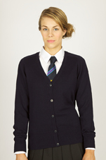 Knitted Cardigan Navy
