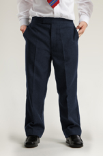 Boys School Trouser Navy