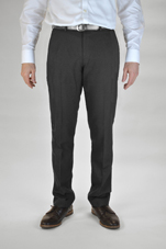 Charcoal Slim Fit School Trouser