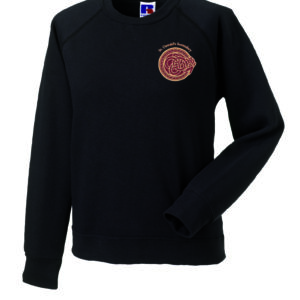 St Oswalds Secondary Crew Neck Sweatshirt Black
