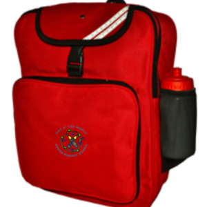 Kippen Primary School Backpack Red