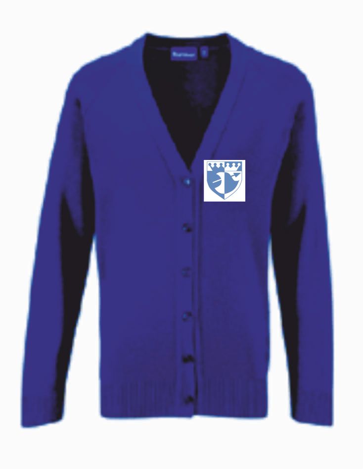 Bannockburn High School Royal Knitted Cardigan