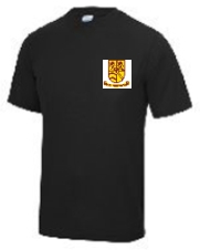 Bellshill Academy PE Girls Cool T Black