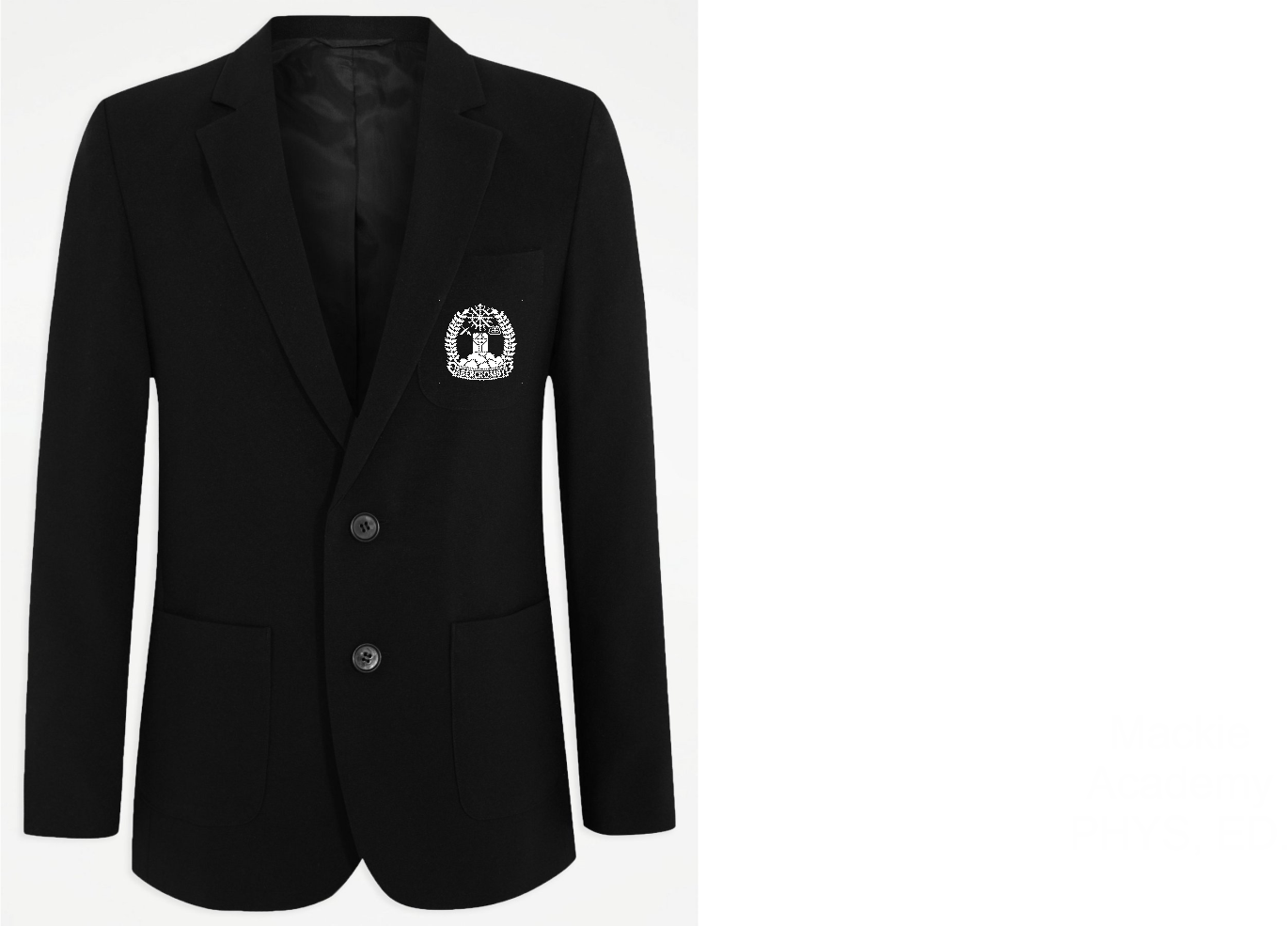Abercromby Primary School Girls Black Blazer with Badge