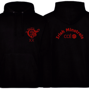 St Roch's Band  Kids Black Hoodie With Initials