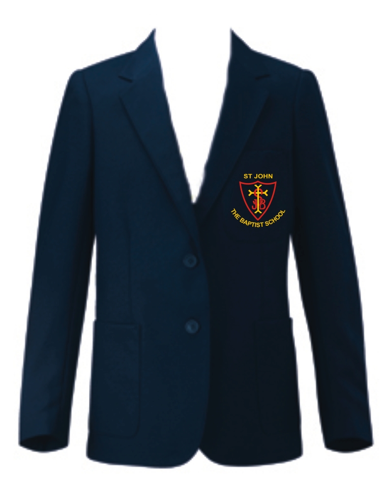 St John The Baptist Primary School Girls Blazer Navy