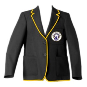 Broxburn Academy Girls Strathbrock House Captain Blazer Gold Braid