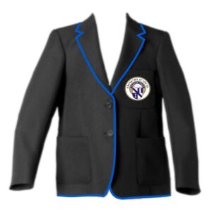 Broxburn Academy Boys Senior School Blazer Royal Braid