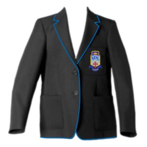 Lourdes Secondary School Boys S4/5 Black Braided Blazer