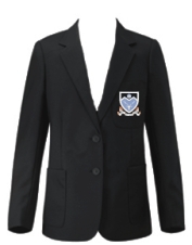 Monifieth High School Girls Blazer Black