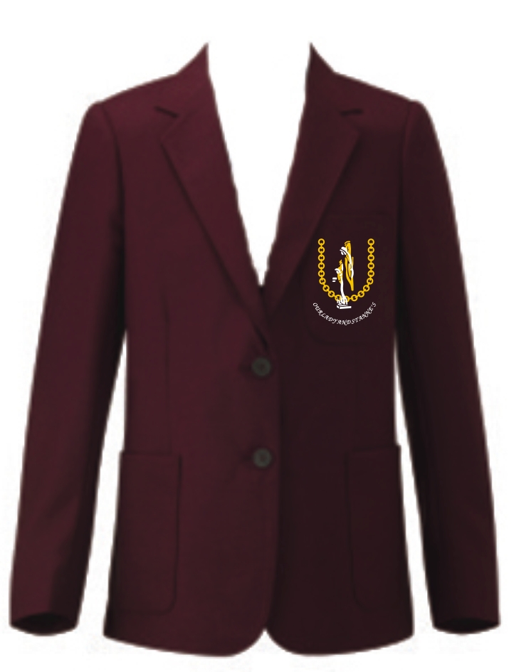 Our Lady & St Annes PS Girls Woollen Maroon Blazer