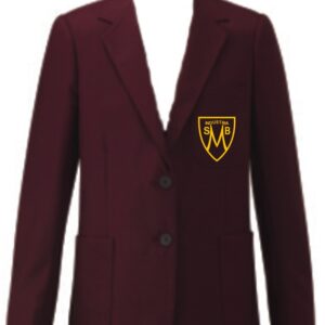 St Bernadettes PS Boys Polyester Maroon Blazer