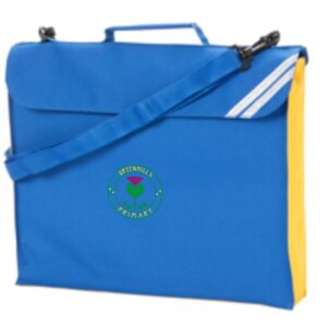 Greenhills PS School Bookbag Royal/Gold
