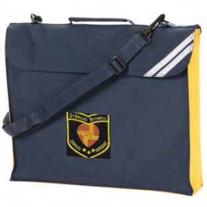 St Brides Primary School Bothwell  Bookbag Navy/Gold