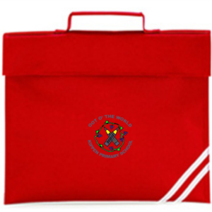 Kippen Primary School Book Bag Red