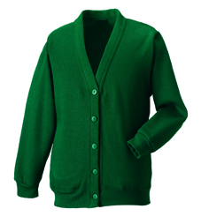 Craigbank Primary School Cardigan Bottle Green