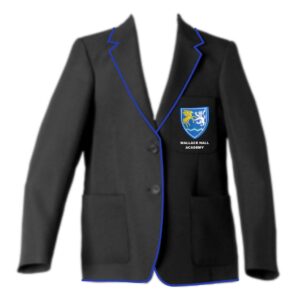 Prefect Wallace Hall Academy Boys Braided Black Blazer