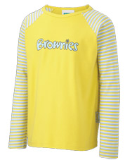 Brownies Long Sleeve T Shirt Yellow