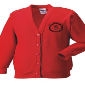 Mosstodloch PS Bright Red Sweat Cardi
