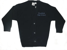 Monifieth High School Girls Knitted Cardigan