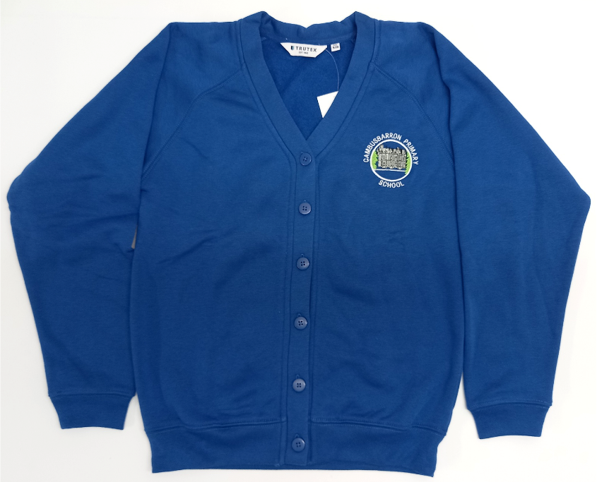 Cambusbarron Primary School Cardigan Royal