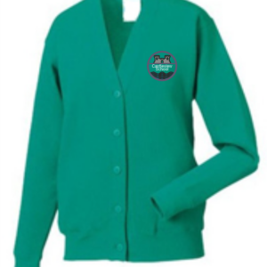 Castleview School Cardigan Jade