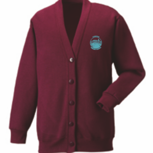Cornton Primary School Cardigan Burgundy