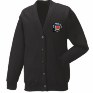 Cowie Primary School Cardigan Black