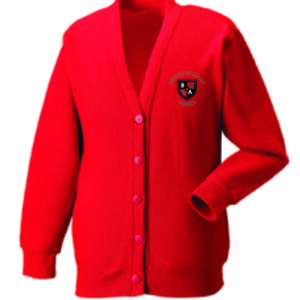 Bridge of Allan PS Sweat Cardigan Red