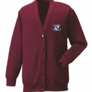 Gartconner Primary School Cardigan Claret