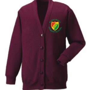 Garrowhill PS Cardigan Burgundy