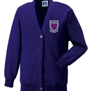 Seafield Primary School Cardigan Purple