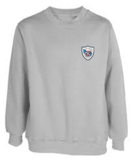 Our Lady and St Francis PS Grey Crew Sweatshirt