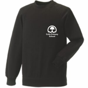 Cults Primary School Crew Neck Sweat Black P7