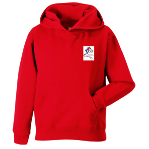Windygoul PS Staff Hoodie Fire Red