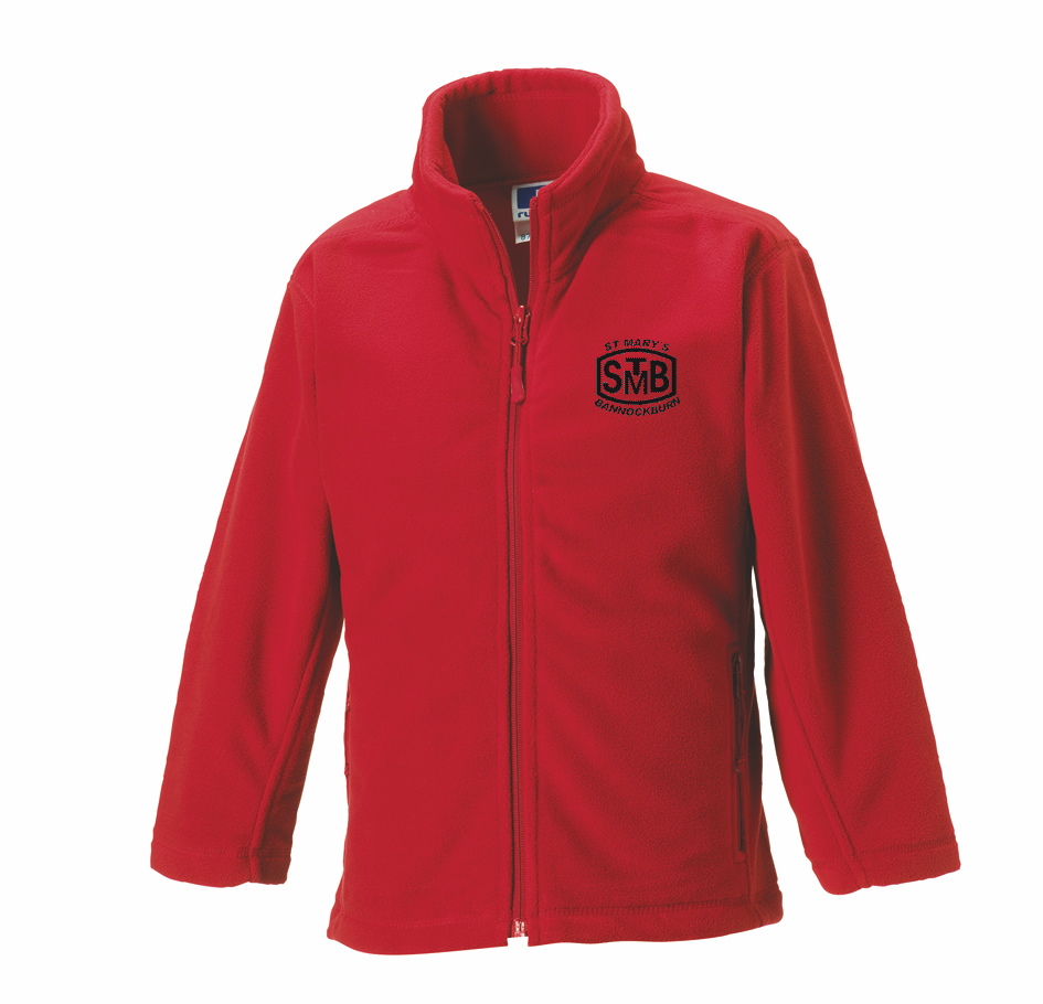 St Marys Bannockburn Primary School Fleece Classic Red