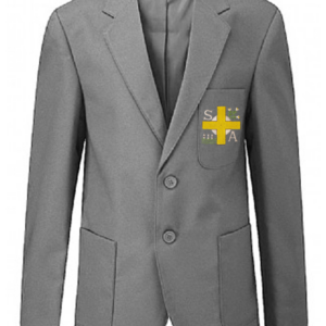 St Anthonys PS Girls Polyester Grey Blazer