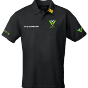 PSYV Group Coordinator Black Polo
