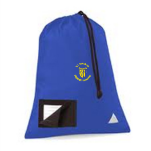 St Ninians Primary School Gym Bag Royal