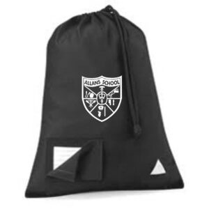 Allans Primary School Gym Bag Black