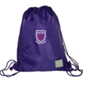 Seafield Primary School Purple Gym Bag