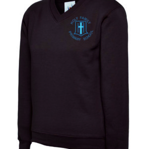 Holy Family PS Kirkintilloch V Neck Brown Sweat