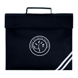 Head of Muir PS Book Bag Black
