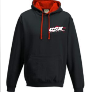 Central Scotland Autograss Hoodie Black/Fire Red