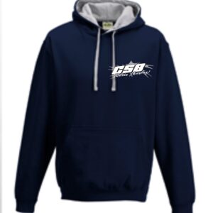 Central Scotland Autograss Hoodie French Navy/Heather Grey