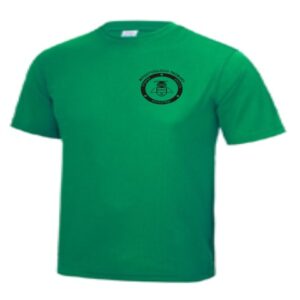 Mosstodloch PS Kelly Green Cool PE Tshirt