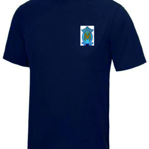 St Margaret Marys HS French Navy Cool T