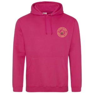 Banchory PS Staff Hoodie Hot Pink